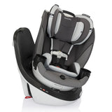 Evenflo - Siège d’Auto 2-en-1 Rotatif Slim Revolve 360 GOLD avec SensorSafe - Gris Perle
