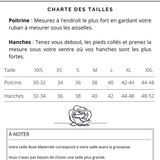 Rose Maternité - Chandail en lainage - Pêche Floral