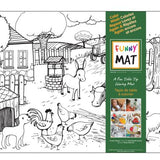 Funny Mat - Napperon à colorier - Transparent
