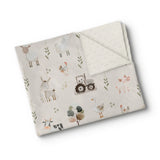 Oops - Couverture Minky - Plaisirs de campagne