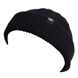 L&P Apparel - Short beanie - Fisherman Beanie - Black
