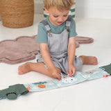 Livre pliable - Croco vert