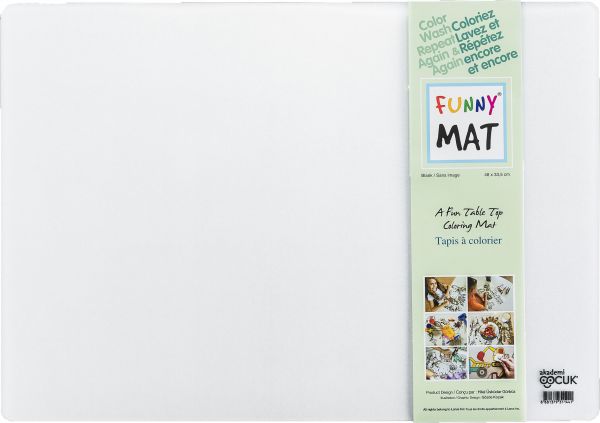 Funny Mat - Napperon à colorier - Transparent
