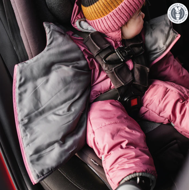 1 Piece Baby Snowsuit Black Perlimpinpin Grenier des Petits