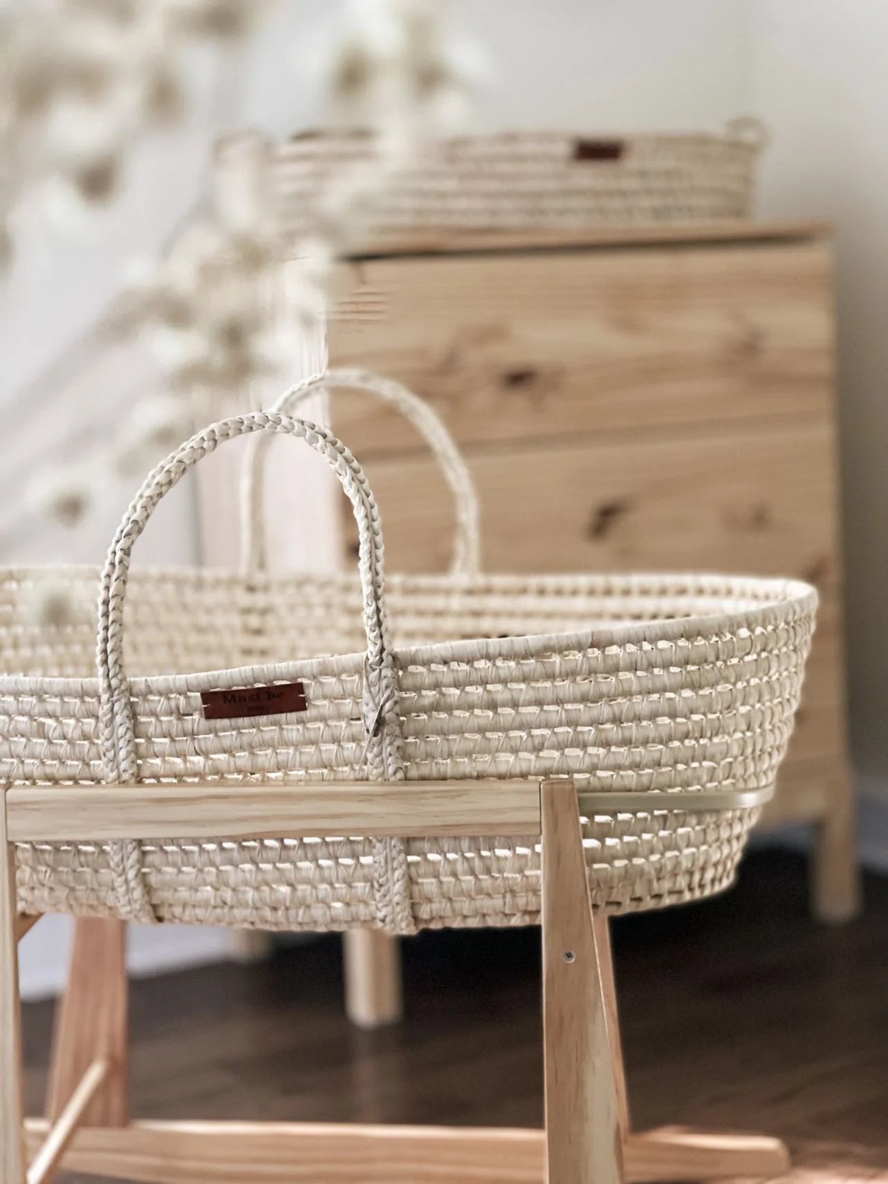 Must be Baby - Moïse Boho (panier,matelas et support inclus)