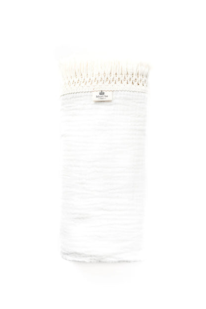 Must be Baby - Organic cotton muslin with fringes