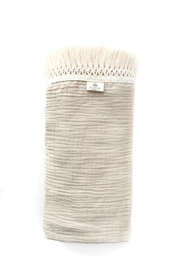 Must be Baby - Organic cotton muslin with fringes