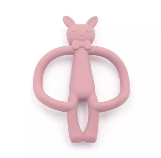 Pekaboo - Teething toy - Pink rabbit