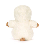 Jellycat - Peluche - Ourson Bartholomew Bear en combinaison blanche