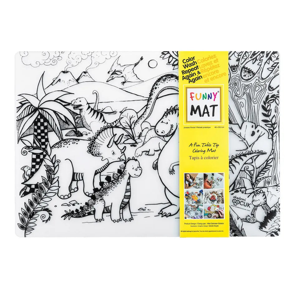 Funny Mat - Napperon à colorier - Transparent