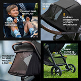 Baby Jogger - Poussette City Mini GT3 - Rich Black