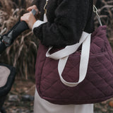 Dans le Sac - Mama Diaper Bag - Plum
