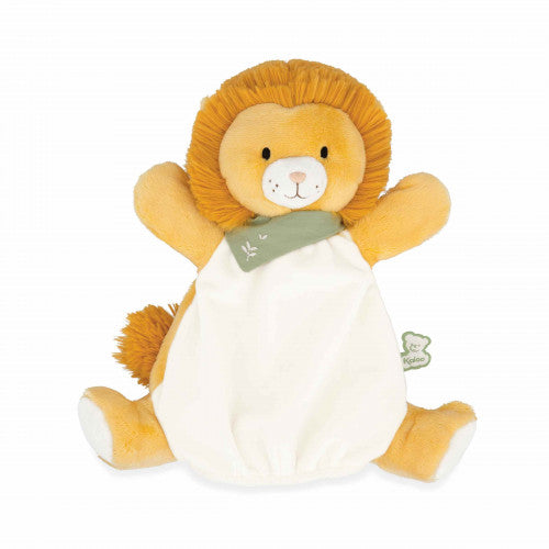 Kaloo - Puppet comforter - Lion Nougat
