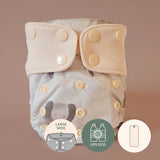 La Petite Ourse - Couche lavable nouveau-né - Mini - Éléphant