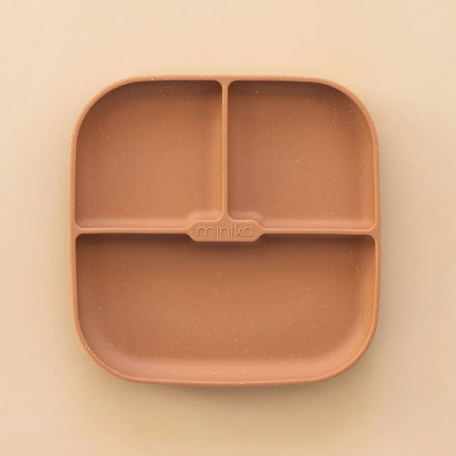 Minika - Assiette en silicone avec succion