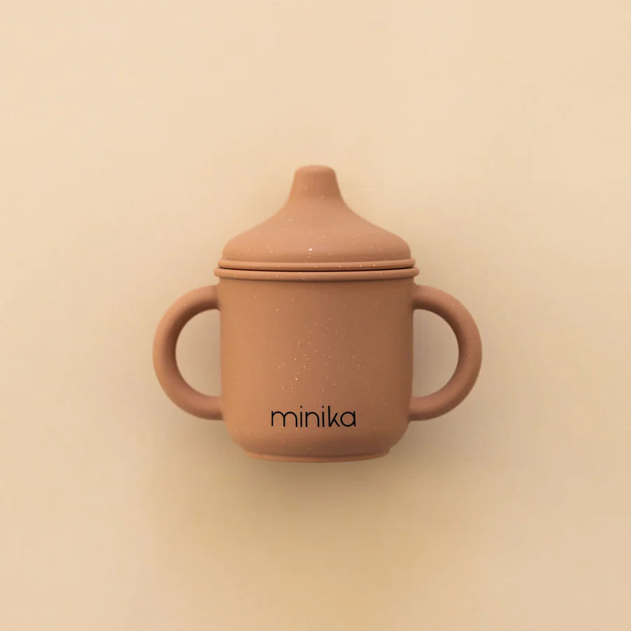Minika - Verre à bec en silicone