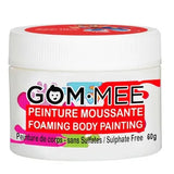 GOM-MEE - Peinture moussante pour le bain scintillante - Père-Noël Rouge
