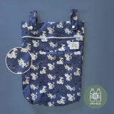 La Petite Ourse - Sac de transport double - Porcelaine