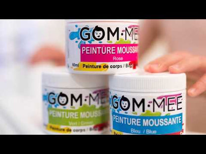 GOM-MEE - Boîte cadeau Peinture moussante (60g x 3)