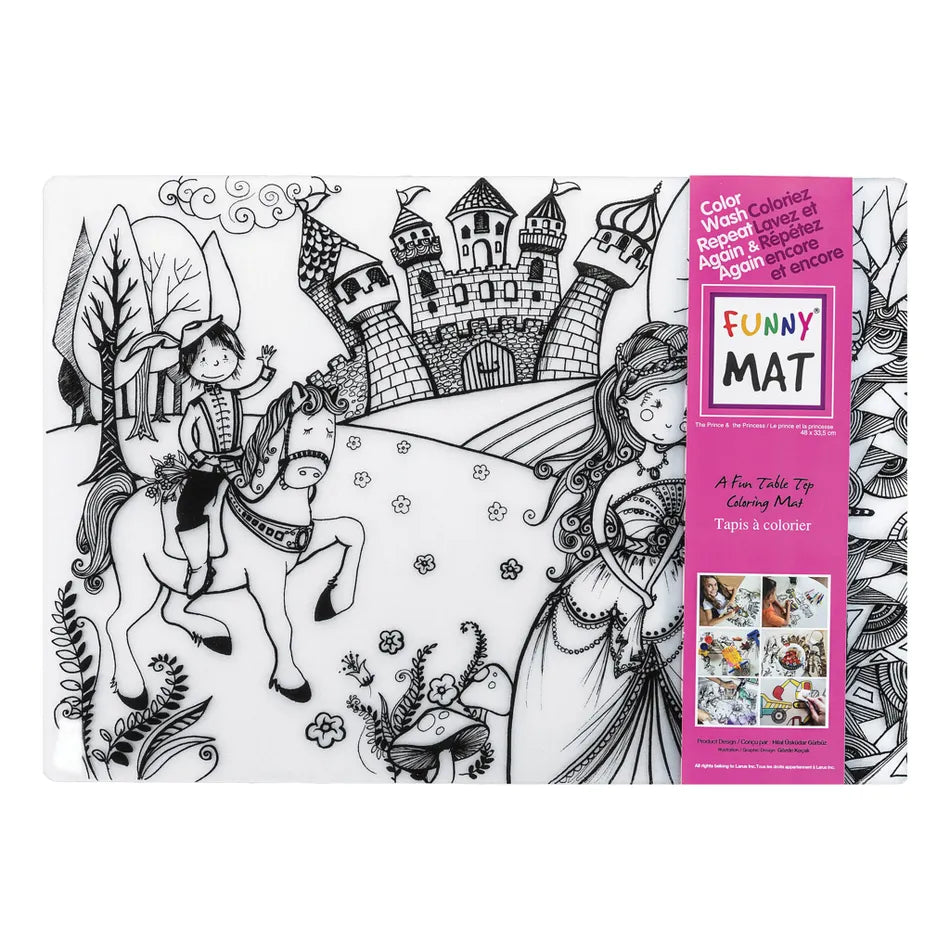 Funny Mat - Napperon à colorier - Transparent