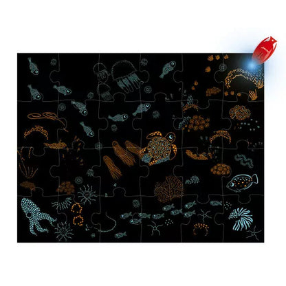 Janod - Casse-tête - Magique - Océan 24 pièces