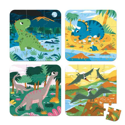 Janod - Casses-têtes progressifs Dinosaures