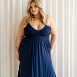 Rose Maternité - Robe Adélaïde - Marine