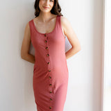Rose Maternité - Robe Olivia 2.0 - Essence de Corail