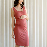 Rose Maternité - Robe Olivia 2.0 - Essence de Corail