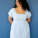 Rose Maternité - Robe Jasmina - Baby Blue
