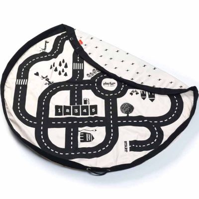 Play and Go - Sac de rangement et tapis de jeux, Routes