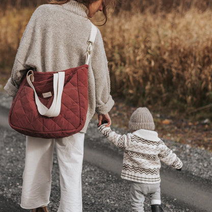 Dans le Sac - Mama Diaper Bag - Terracotta