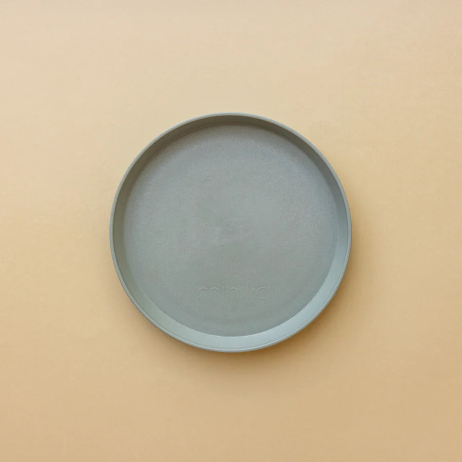 Minika - Assiette en paille de blé