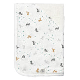 Perlimpinpin - Serviette de bain à capuchon en bambou - Souris