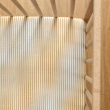 Minika - Organic cotton fitted sheet - Caramel