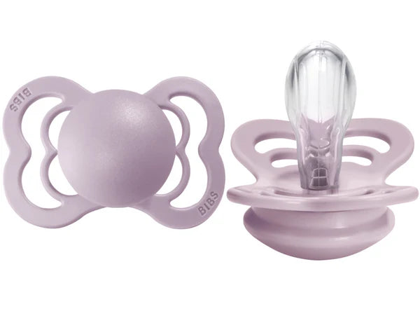 BIBS - Pack of 2 Supreme Silicone Pacifiers