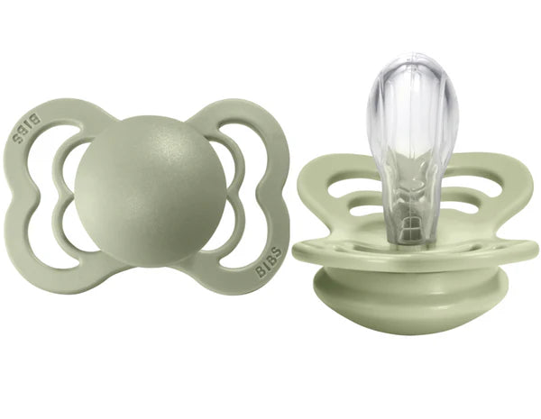 BIBS - Pack of 2 Supreme Silicone Pacifiers