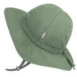 Jan & Jul - Chapeau ajustable pour bébé - Vert Juniper