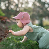 Jan & Jul - Casquette souple pour bébé - Dusty Rose