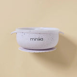 Minika - Bol en silicone avec couvercle